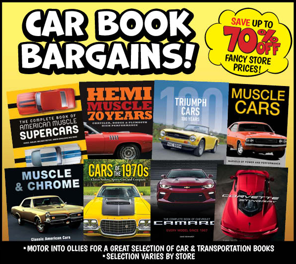 Car Book Bargains!