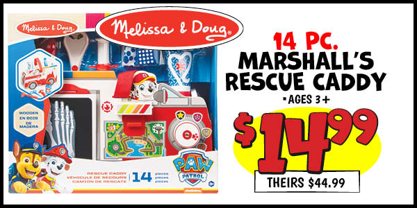 Paw Patrol Marshall's Wood Rescue: Our Price: $14.99, theirs: $44.99