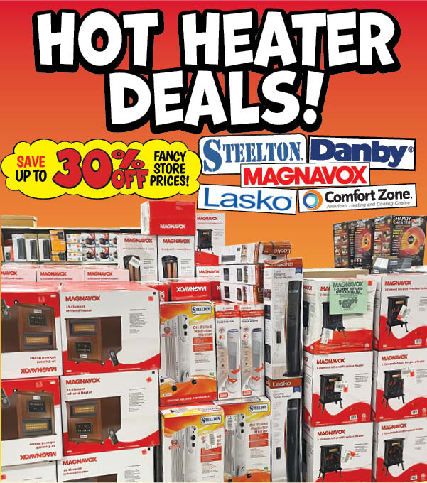 Hot Heater Deals!