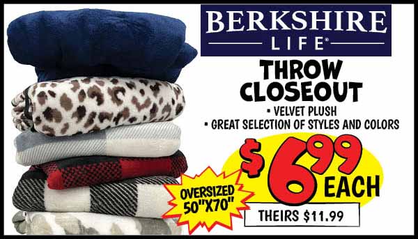 Throw Buyout: Our Price: $6.99, theirs: $11.99