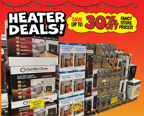 Heater Deals!