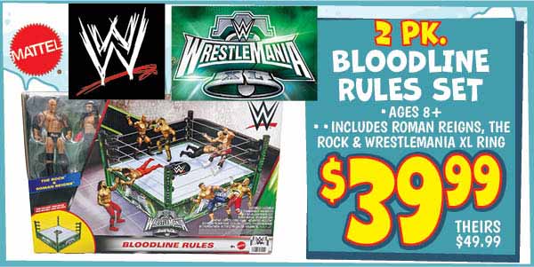 2 pk. Bloodline Rules Set: Our Price: $39.99, theirs: $49.99