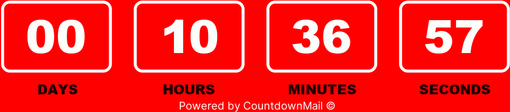 countdown timer 12/14 at 4pm EST