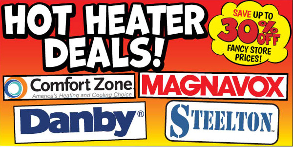 Hot Heater Deals!