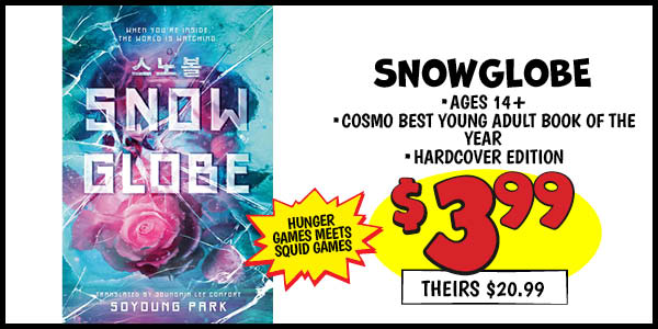 SNOWGLOBE: Our Price: $3.99, theirs: $20.99