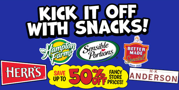 Kick it Off With Snacks!