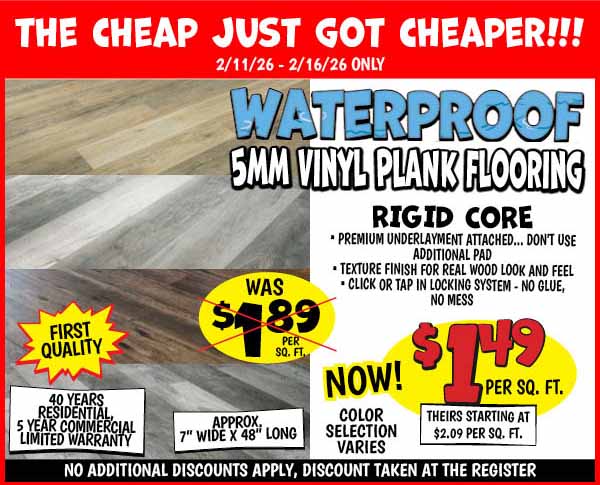 Waterproof Vinyl Plank Flooring