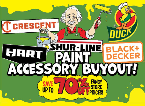 Paint Accessory Buyout!