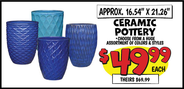 Ceramic Pottery Deals!