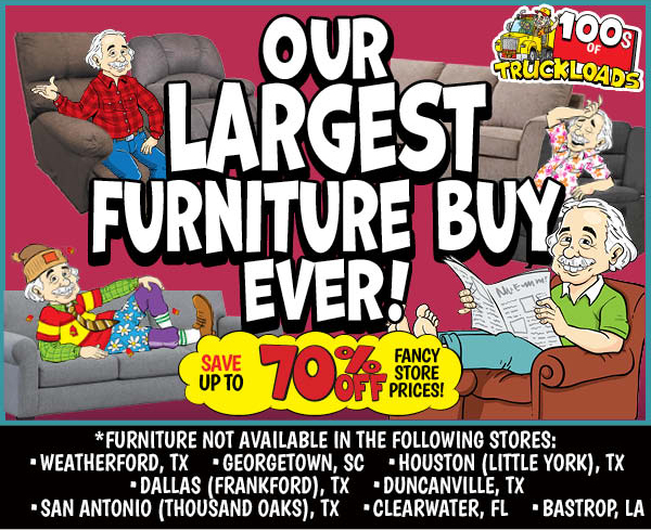 Our Largest Furniture Buy Ever!