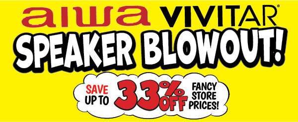 Speaker Blowout!