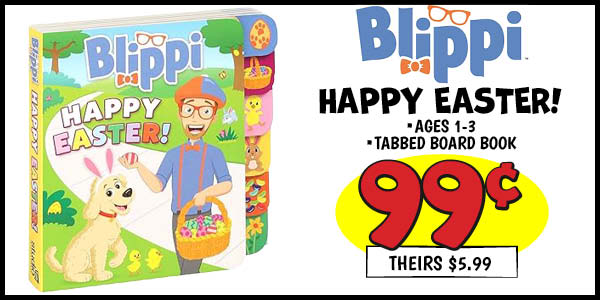 BLIPPI HAPPY EASTER: Our Price: $0.99, theirs: $5.99