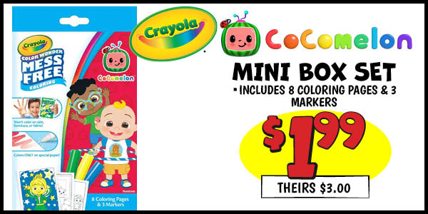 Mini Box Set: Our Price: $1.99, theirs: $3.0