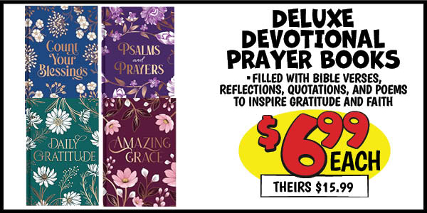 384 pg. DAILY PRAYER and DEVOTIONAL BOOKS: Our Price: $6.99, theirs: $15.99