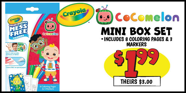 Mini Box Set: Our Price: $1.99, theirs: $3.0