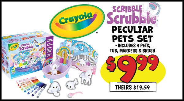 Peculiar Pets Set: Our Price: $9.99, theirs: $19.59