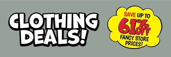 Clothing Deals!