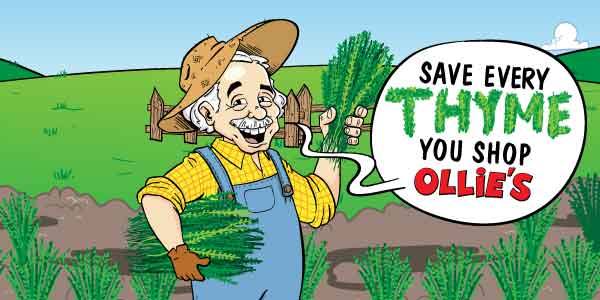 Save Every THYME You Shop Ollie's!