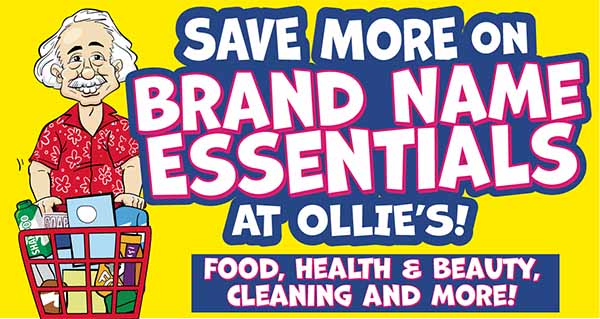 Shop Ollie's FIRST for Everyday Essentials!