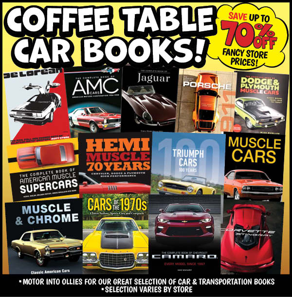Car Book Bargains!