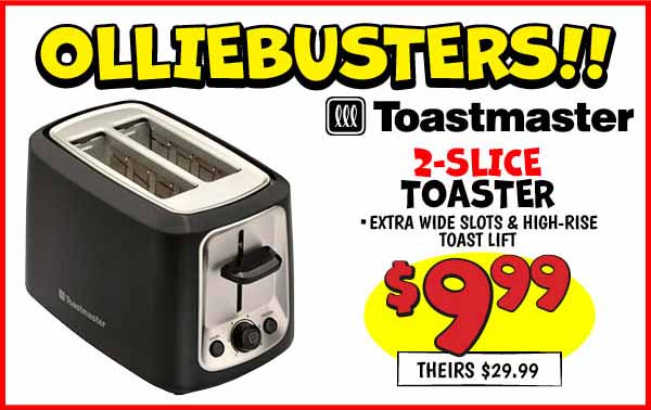Toastmaster 2-Slice Toaster