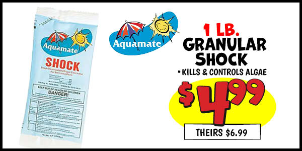 Aquamate 1 lb. Granular Shock