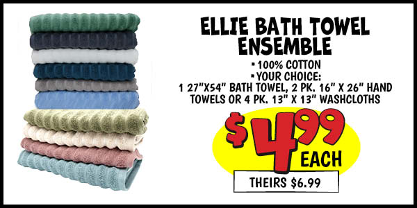 Ellie Bath Towel Ensemble
