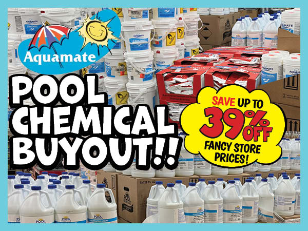 Pool Chemical Buyout!