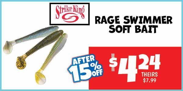 Strike,King,Bait,Our Price: $4.99, theirs: $7.99