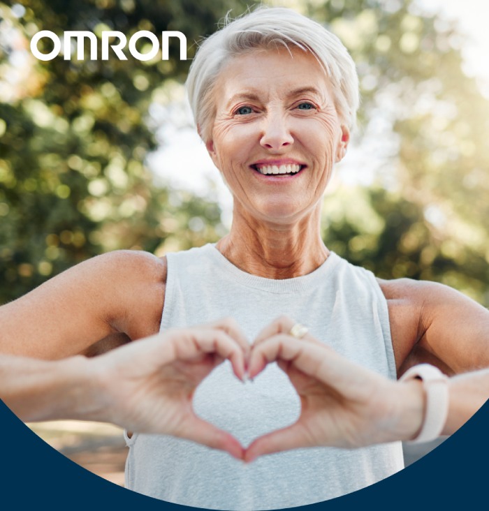 OMRON Heart Month banner