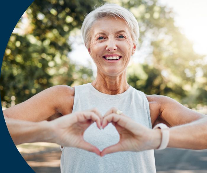 OMRON Heart Month banner