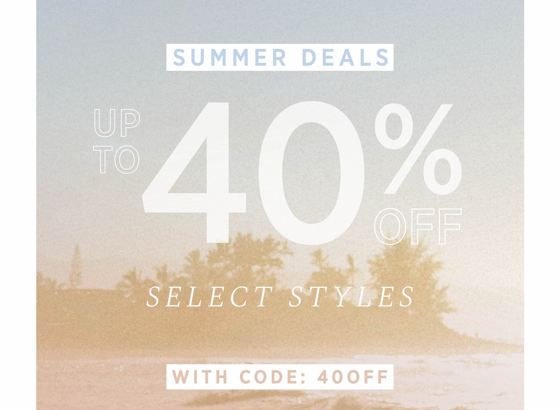 4.% Off Summer Deals