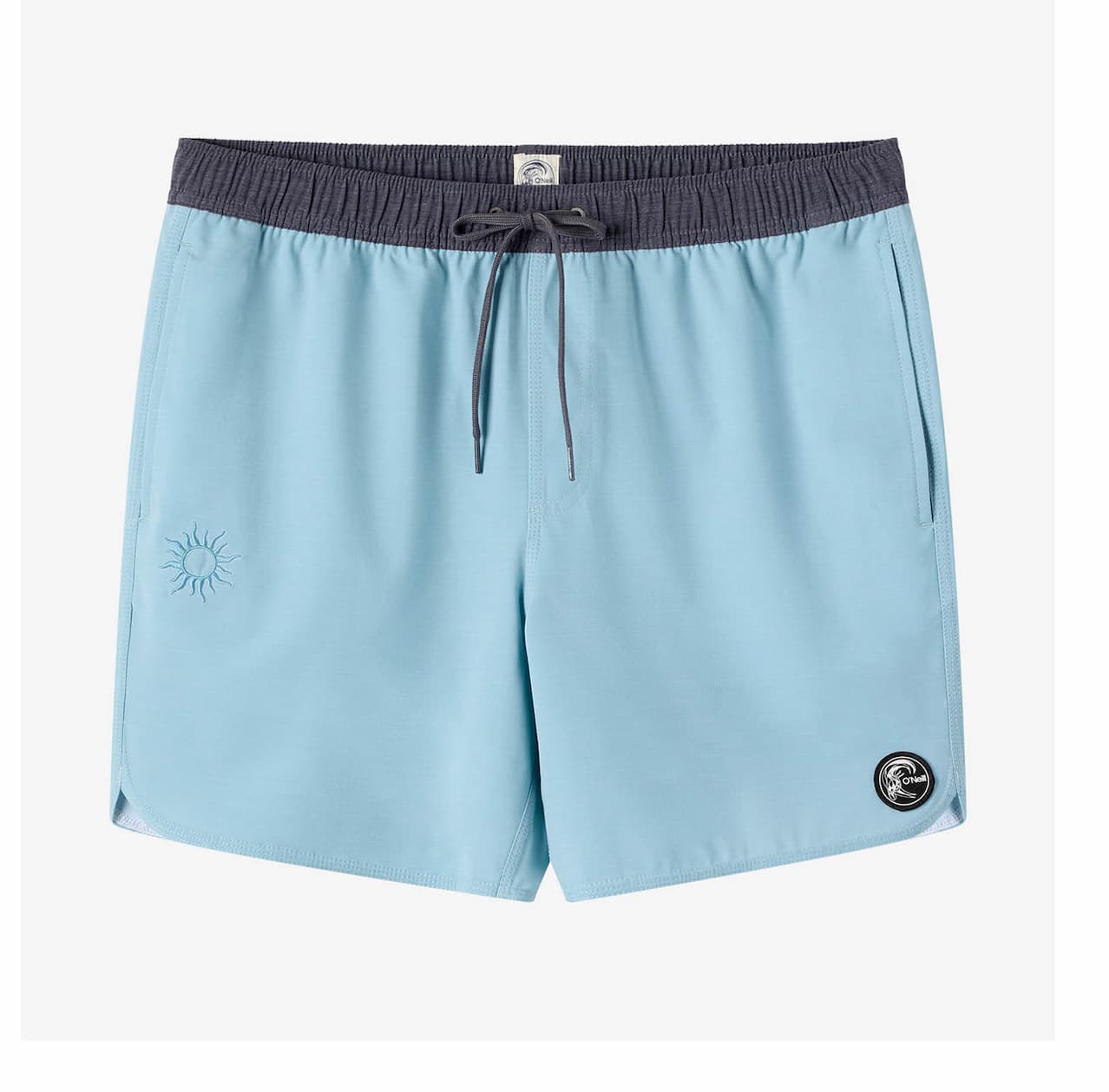 O'RIGINALS SOLID SCALLOP VOLLEY 16" SWIM TRUNKS