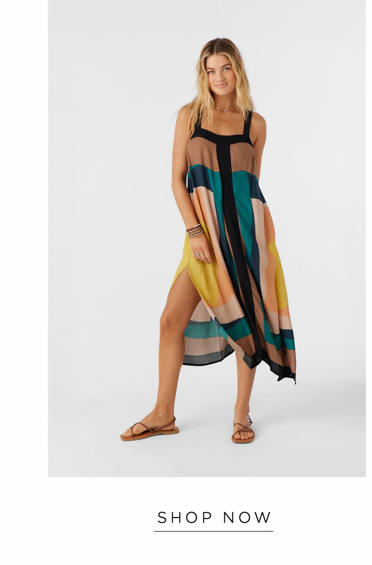MIRANDA MIDI COVER-UP DRESS