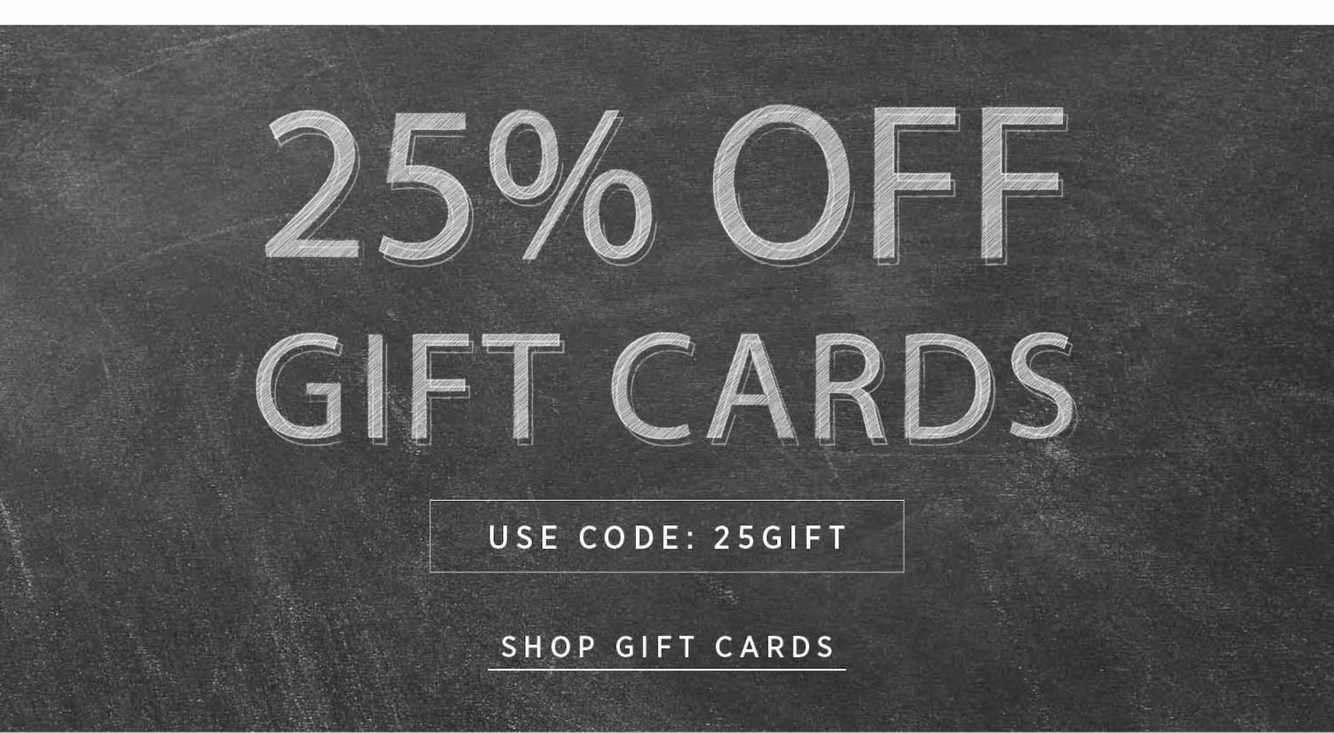 Shop Gift Cards