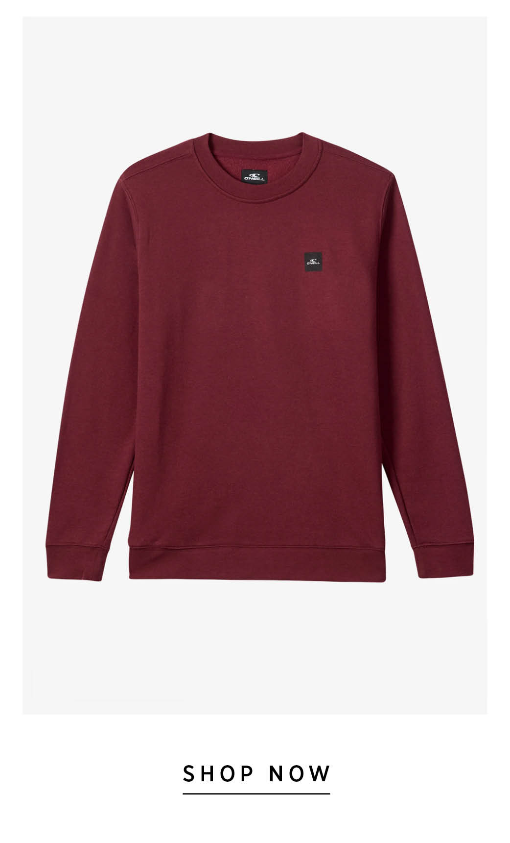 BLOCKED OUT CREW PULLOVER