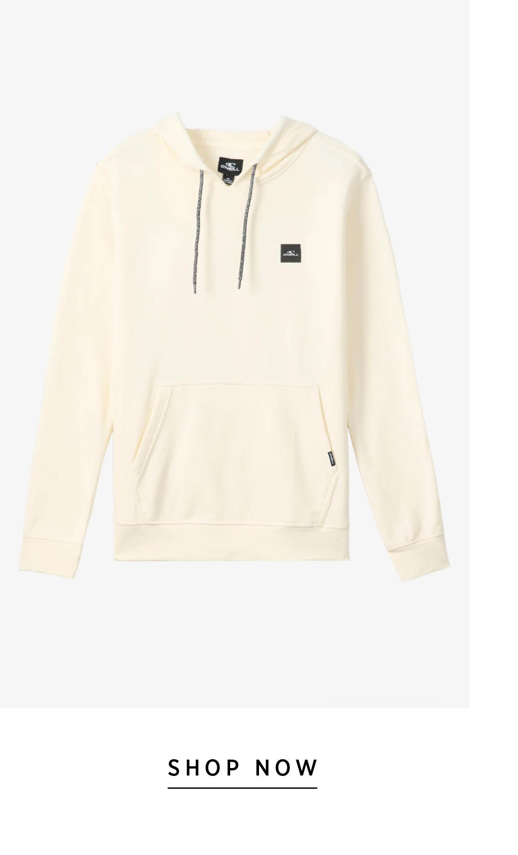 PEAKING HOODED PULLOVER