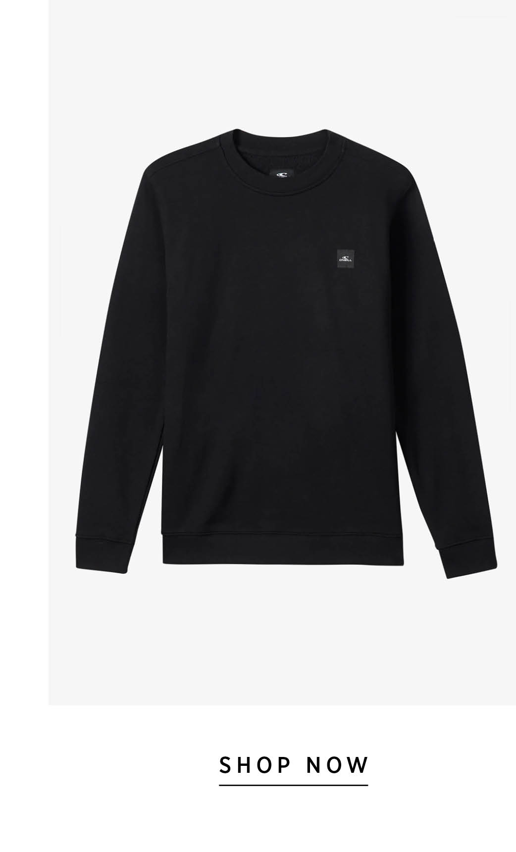 BLOCKED OUT CREW PULLOVER