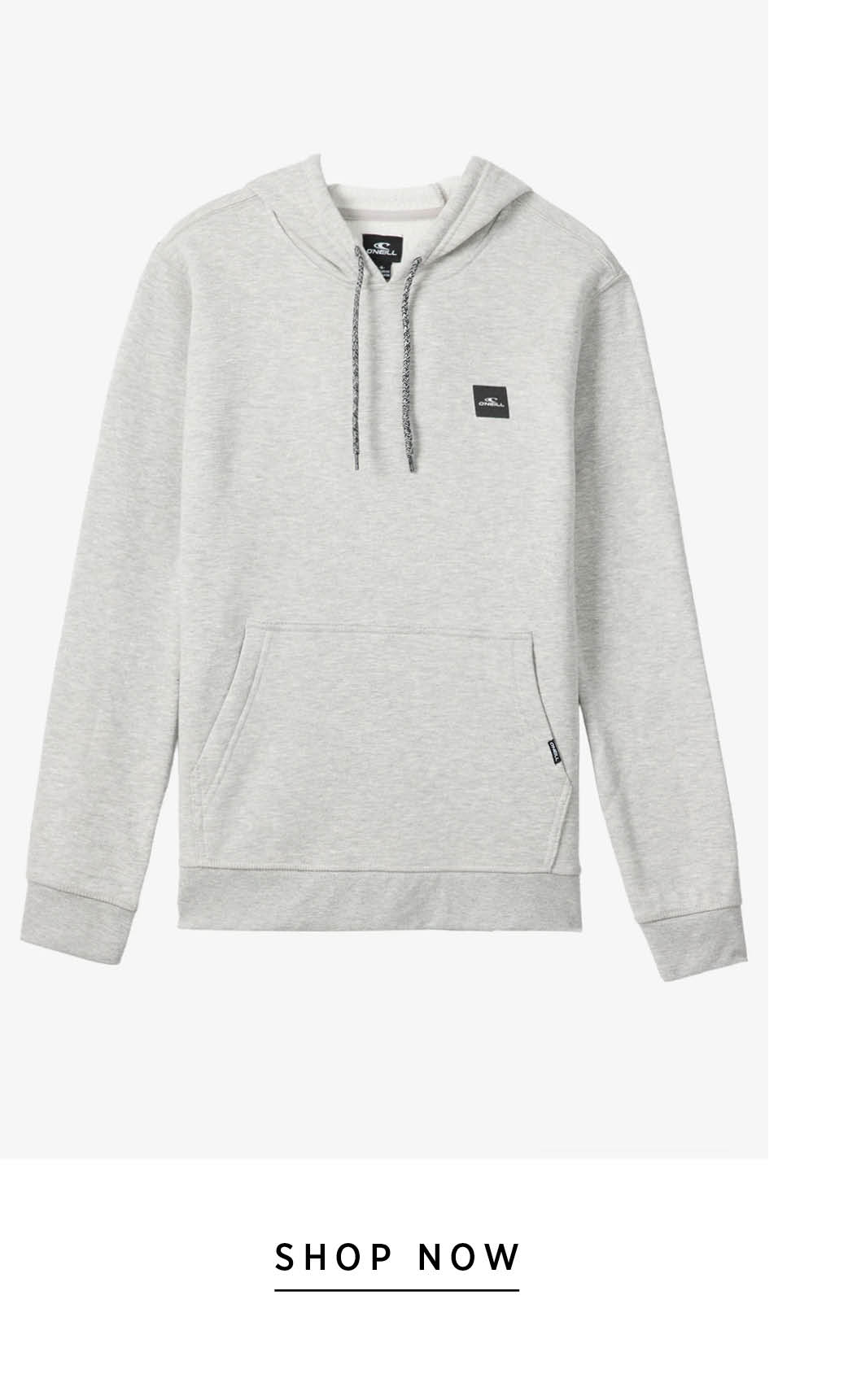 BLOCKED OUT HOODED PULLOVER