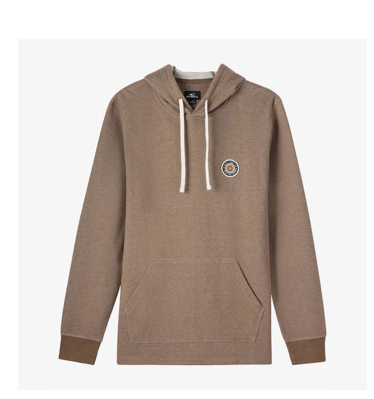 CANTINA HOODED TEXTURED KNIT LONG SLEEVE PULLOVER
