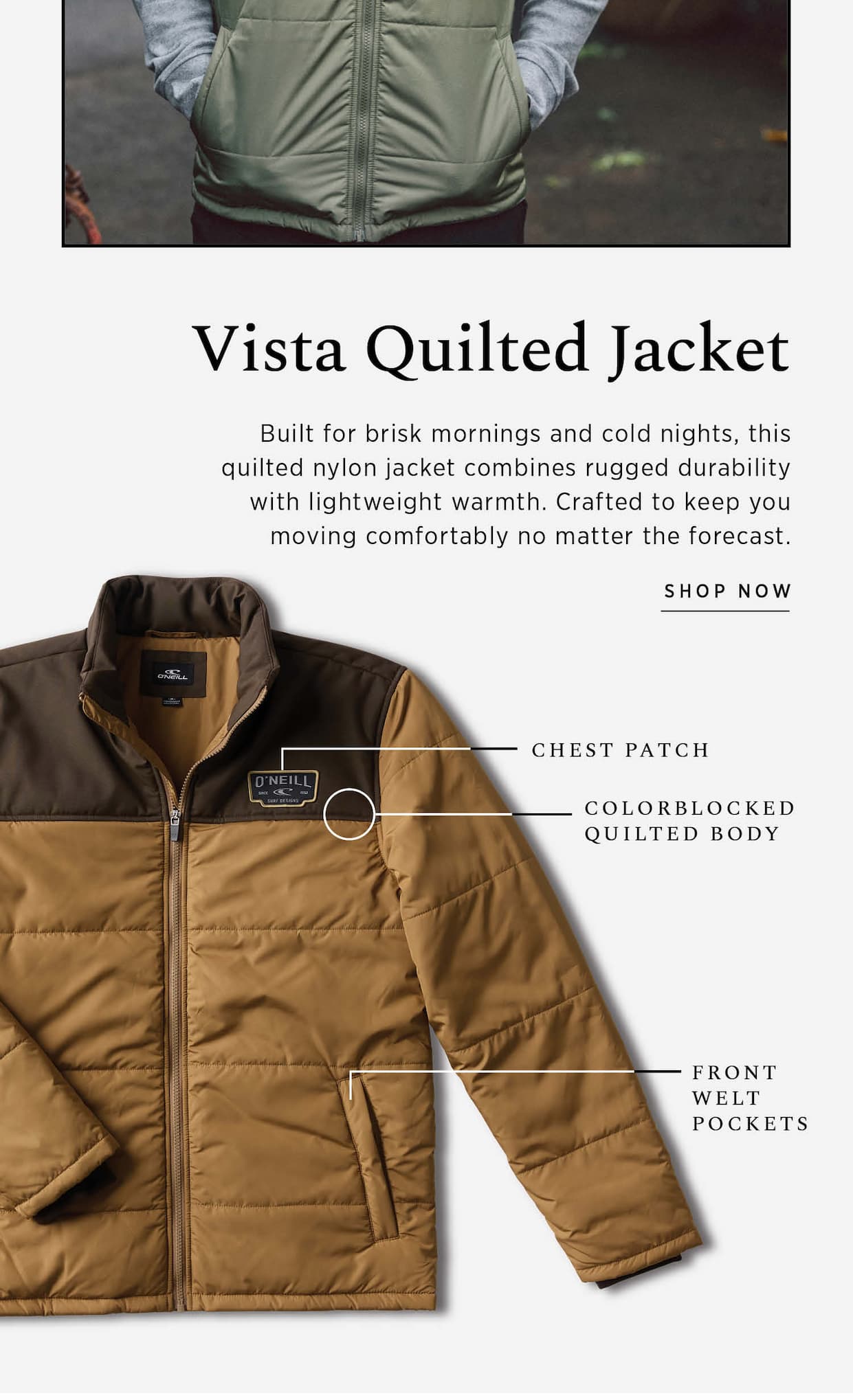 Vista Quilted Jacket
