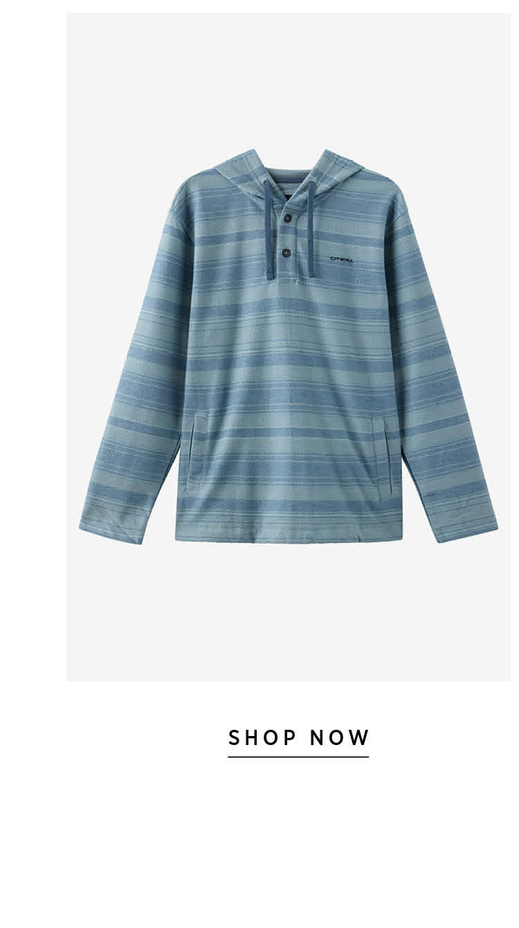 Bavaro Stripe Poncho Pullover Fleece