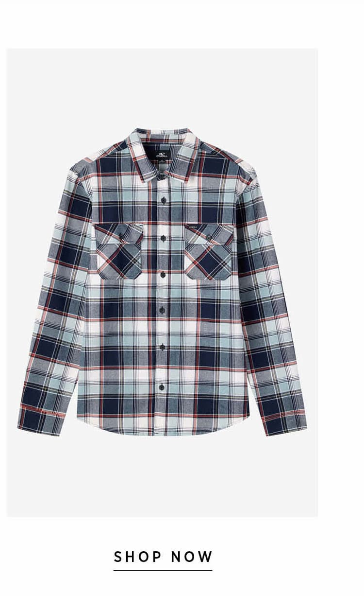 Winslow Plaid Flannel Standard Fit Long Sleeve Shirt