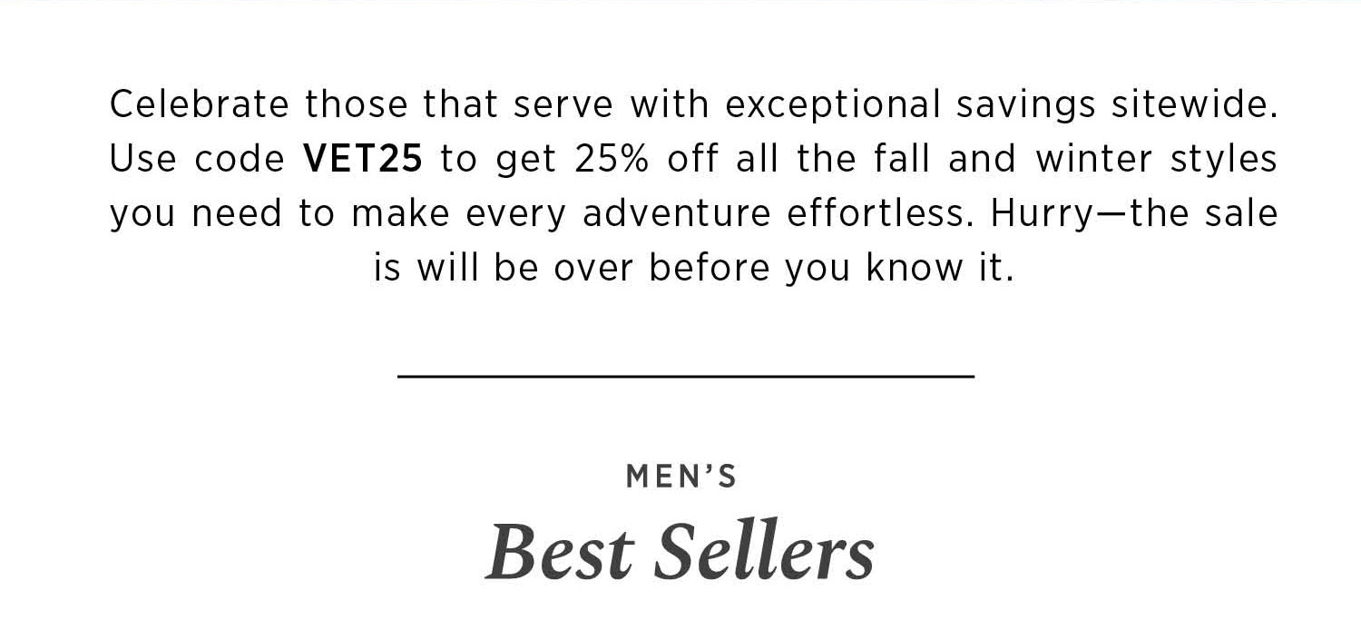 Men's Best Sellers