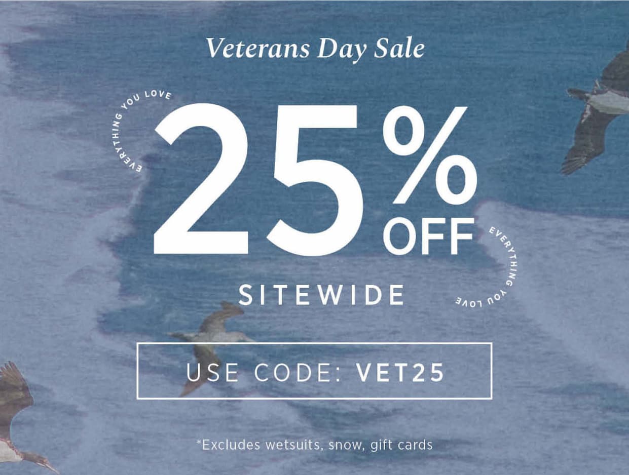Veterans Day Sale