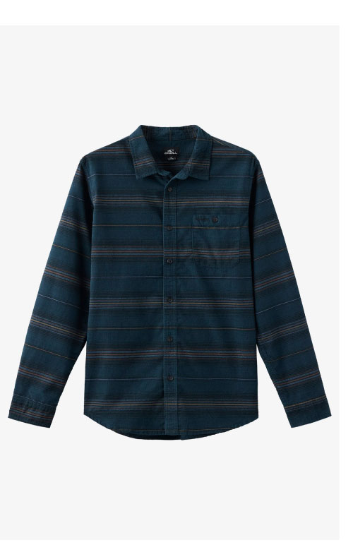 Caruso Stripe Cord Standard Fit Long Sleeve Shirt