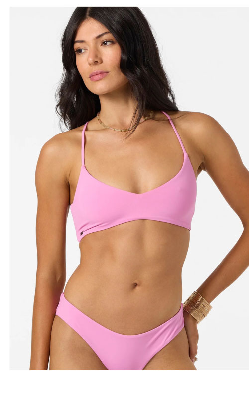 Saltwater Solids Huntington Bralette Top