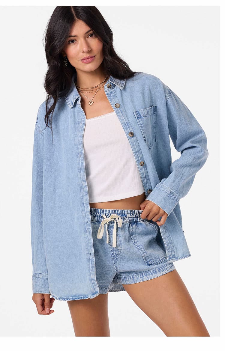 Sevie Denim Shacket