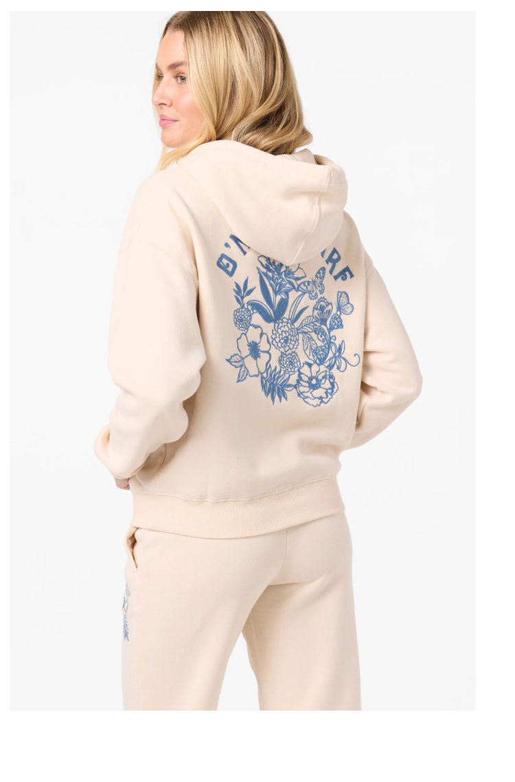 Shop Flora Drift Hoodie Pullover Fleece