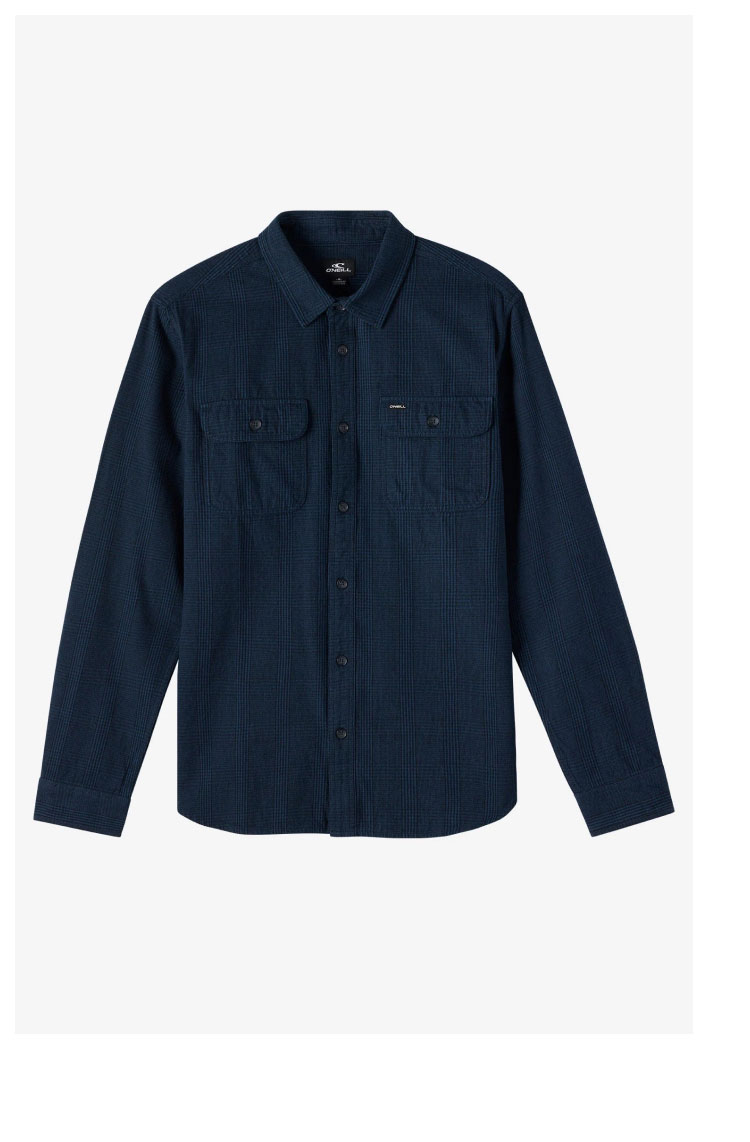 Midland Flannel Standard Fit Long Sleeve Shirt